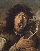 Joos van craesbeck The Smoker France oil painting artist